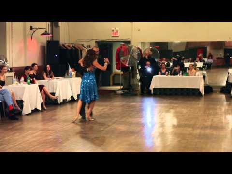 YouTube thumbnail for Tango Demo at Paradiso Milonga — Tarek & Elizabeth